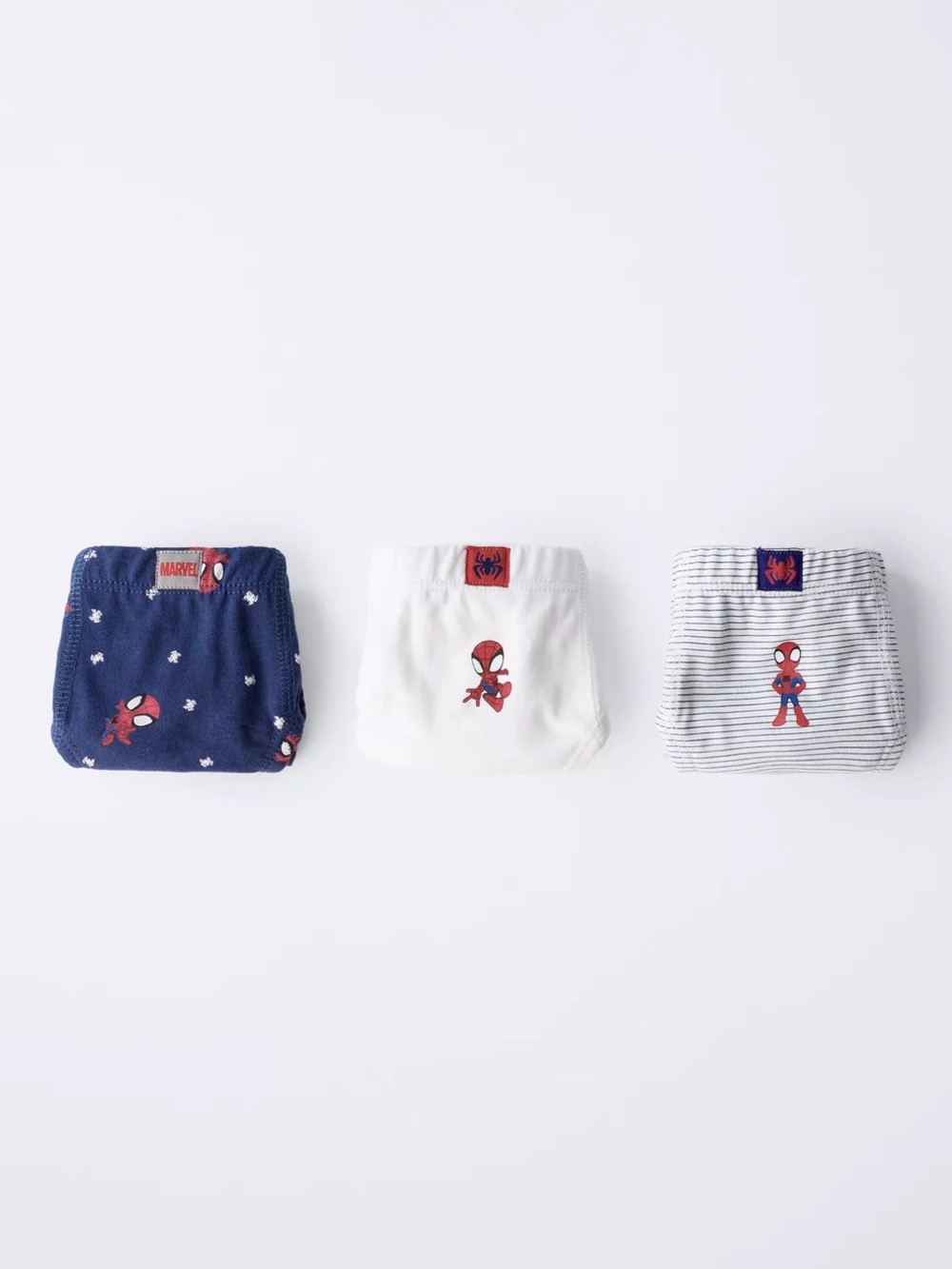 ZARA THREE-PACK OF SPIDEY MARVEL
UNDERWEAR